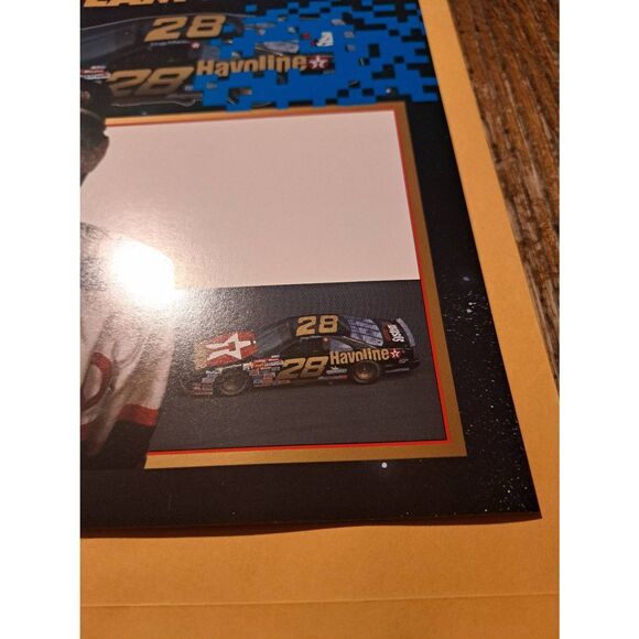 Vintage 1990 Davey Allison Texaco Haviland Racing Promo Sheet #28 NASCAR Ford - Picture 5 of 6